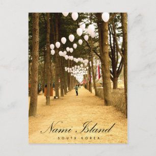 Südkorea Postkarte