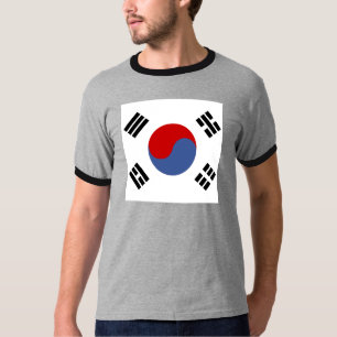 Südkorea-Qualitäts-Flagge T-Shirt
