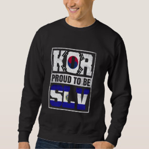 Südkorea Salvadorian Mix Südkorea Salvador Sweatshirt