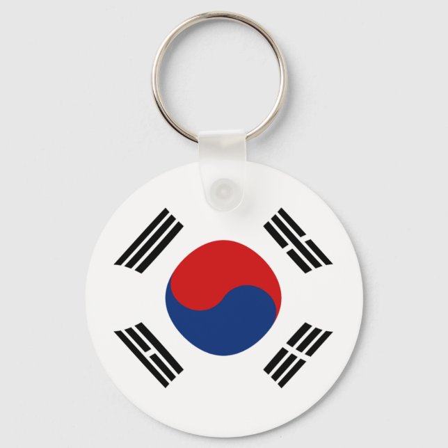 Südkorea Schlüsselanhänger der Fischereiflagge (Vorderseite)