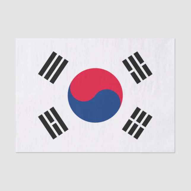 Südkorea Seidenpapier (Vorderseite)