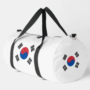 Südkorea Seoul Asien Koreanische Flagge Reise Duffle Bag