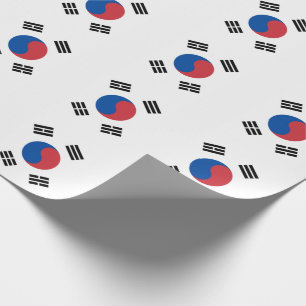 Südkorea Seoul Asien Koreanische Flagge Reise Geschenkpapier