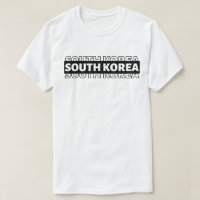 Südkorea Seoul Vibes Minimalistisch Streetwear T-S