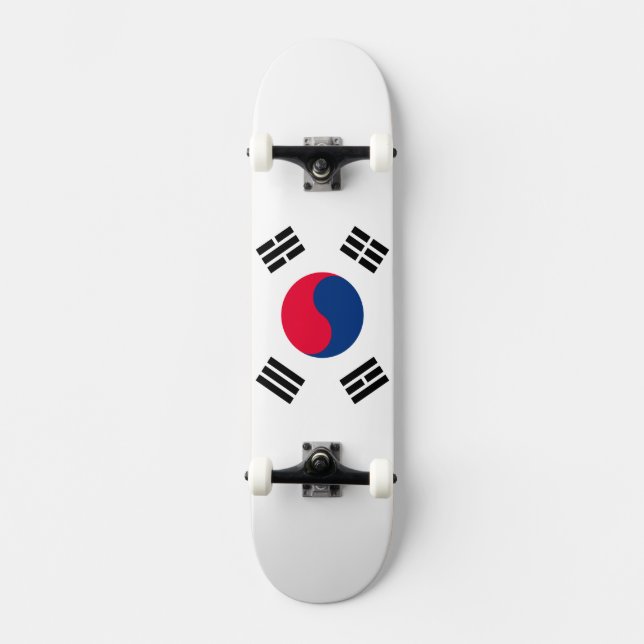 Südkorea Skateboard (Vorderseite)