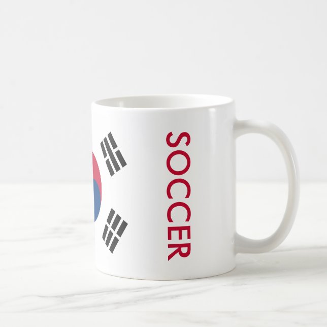 SÜDKOREA SOCCER KAFFEETASSE (Rechts)