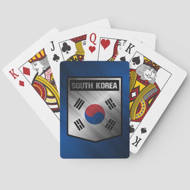 Südkorea Spielkarten (Rückseite)