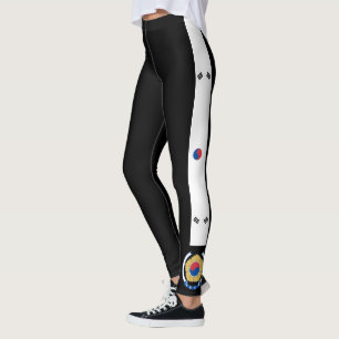 Südkorea stripes Flagge Leggings