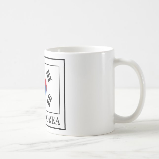 Südkorea-Tasse Kaffeetasse (Rechts)