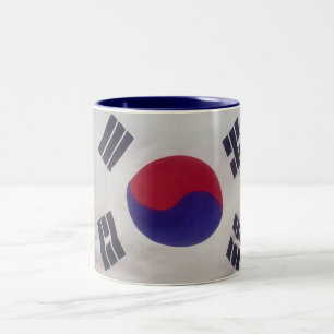 Südkorea - Tasse- Zweifarbige Tasse