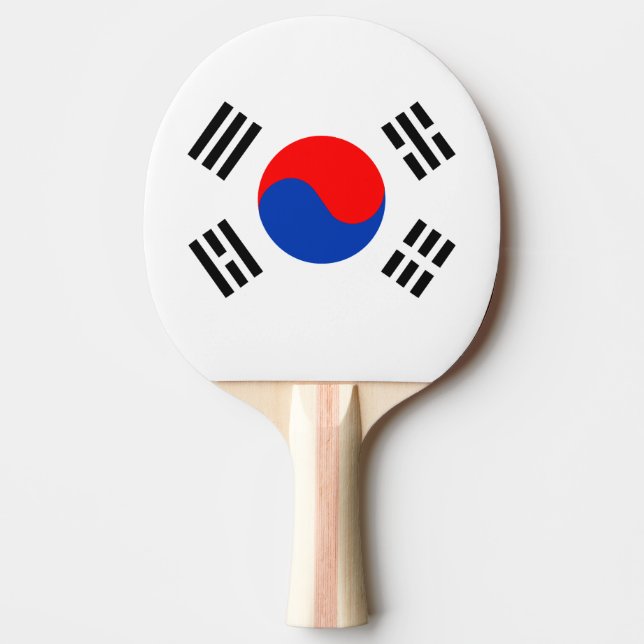 Südkorea Tischtennis Schläger (Vorderseite)