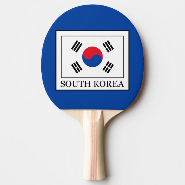 Südkorea Tischtennis Schläger (Vorderseite)