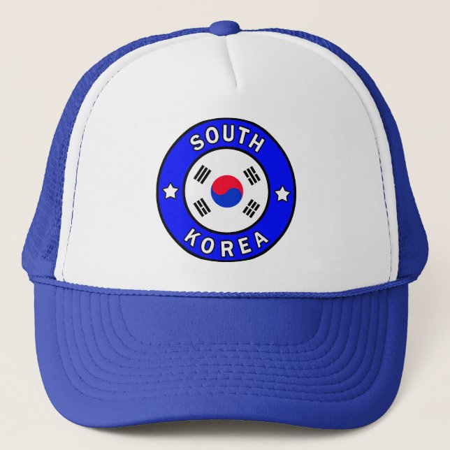 Südkorea Truckerkappe (Vorderseite)