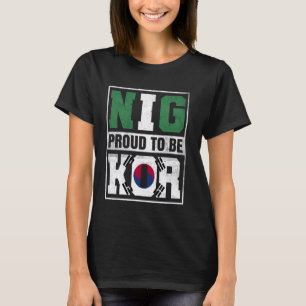 Südkorea und Nigeria - der stolze nigerianische Mi T-Shirt