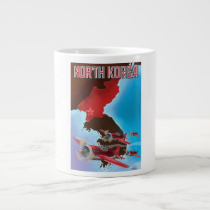Südkorea Vintage Reiseplakat Jumbo-Tasse