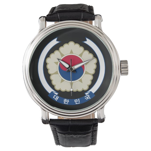 SÜDKOREA* Wappen Watch Armbanduhr (Vorderseite)