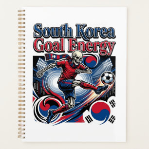 Südkorea Ziel Energie Skelett Stürmer Nationen B Planer