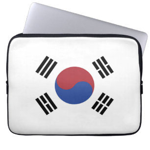 Südkoreaflagge Laptopschutzhülle