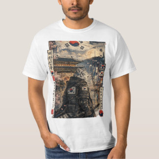 Südkoreanisch inspiriert T-Shirt