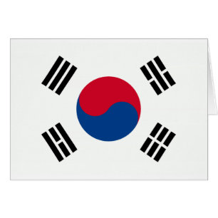 Südkoreanische Flagge