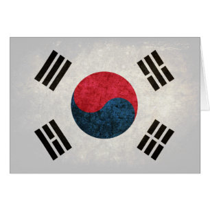 Südkoreanische Flagge