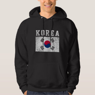 Südkoreanische Flagge Hoodie