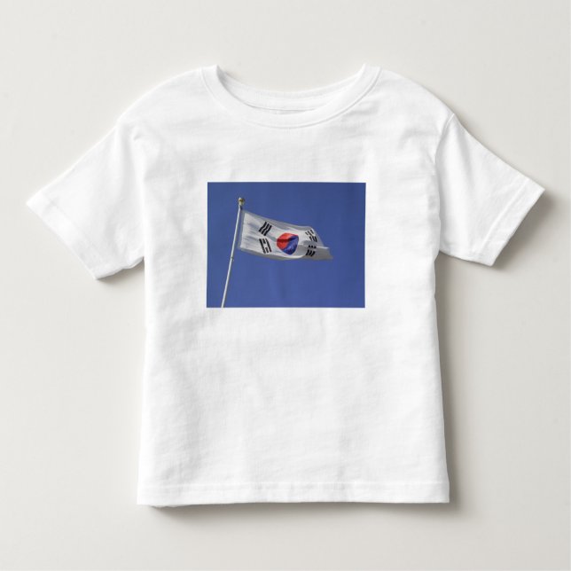 Südkoreanische Flagge Kleinkind T-shirt (Vorderseite)