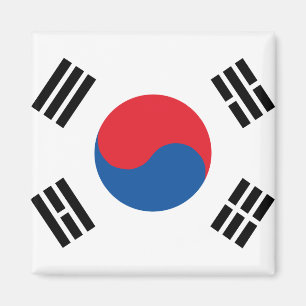Südkoreanische Flagge Magnet