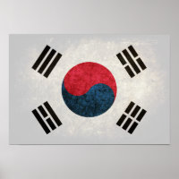 Südkoreanische Flagge