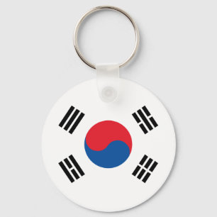 Südkoreanische Flagge Schlüsselanhänger