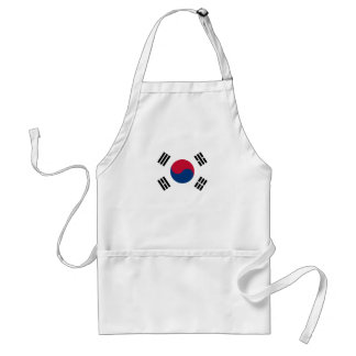 Südkoreanische Flagge Schürze