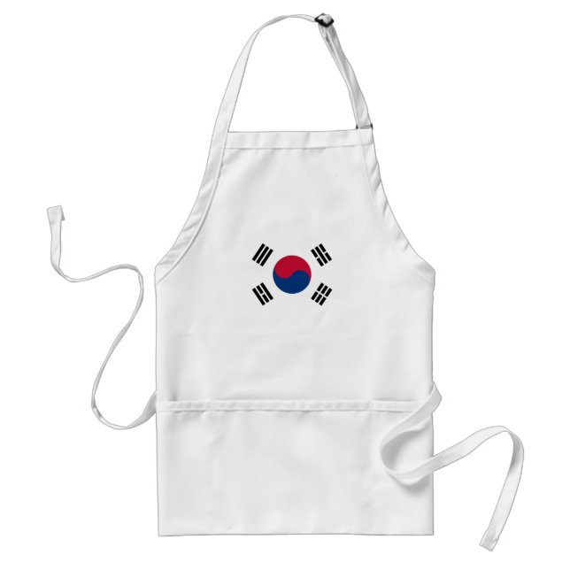 Südkoreanische Flagge Schürze (Vorne)