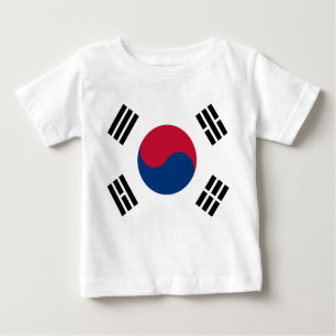 Südkoreanische Flagge Seoul S.K. Koreans Pride Baby T-shirt