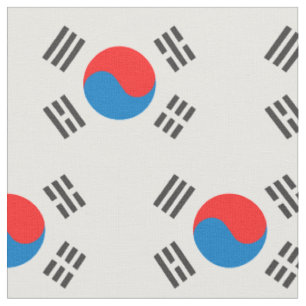 Südkoreanische Flagge Stoff
