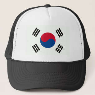 Südkoreanische Flagge Truckerkappe