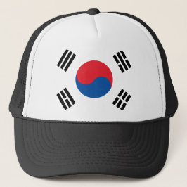 Südkoreanische Flagge Truckerkappe