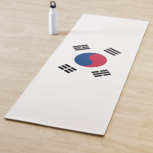 Südkoreanische Flagge Yogamatte