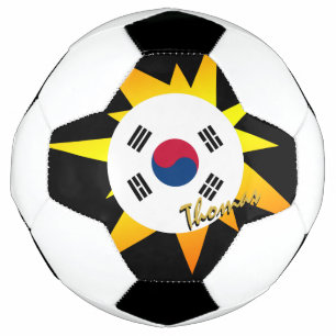 Südkoreanische Fußballflagge / BANG Fußball
