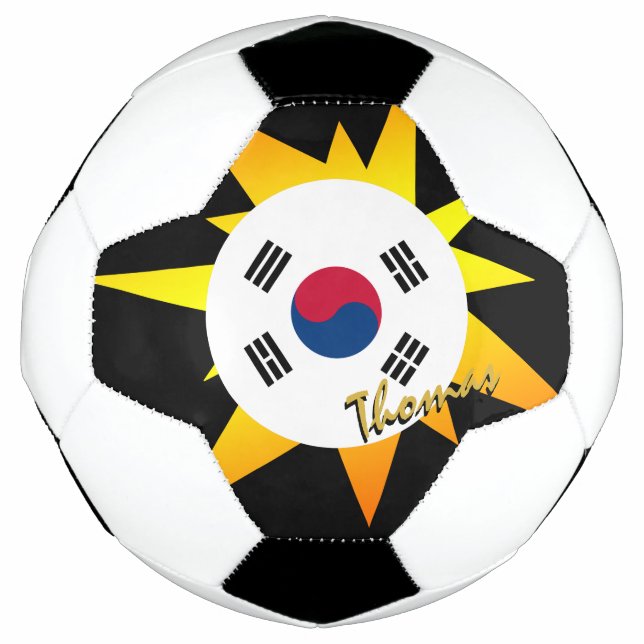 Südkoreanische Fußballflagge / BANG Fußball (Vorderseite)