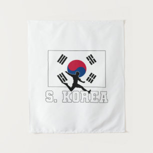 Südkoreanische Fußballnationalmannschaft Wandteppich