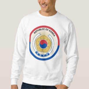 Südkoreanische Nationalen Emblemzirkel Sweatshirt