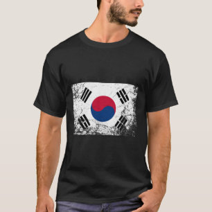 Südkoreanische Nationalflagge Vintag Südkorea Gif T-Shirt