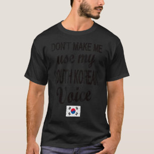 Südkoreanische Stimme Südkorea Südkoreanische Wurz T-Shirt