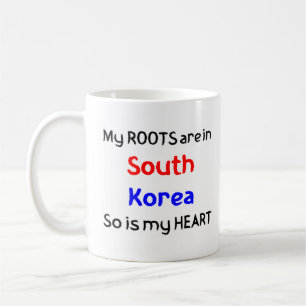 südkoreanische Wurzeln Kaffeetasse