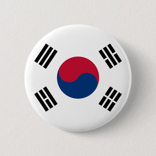 Südkoreanischer Button (Vorderseite)