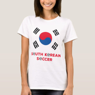 Südkoreanischer Fußball T-Shirt