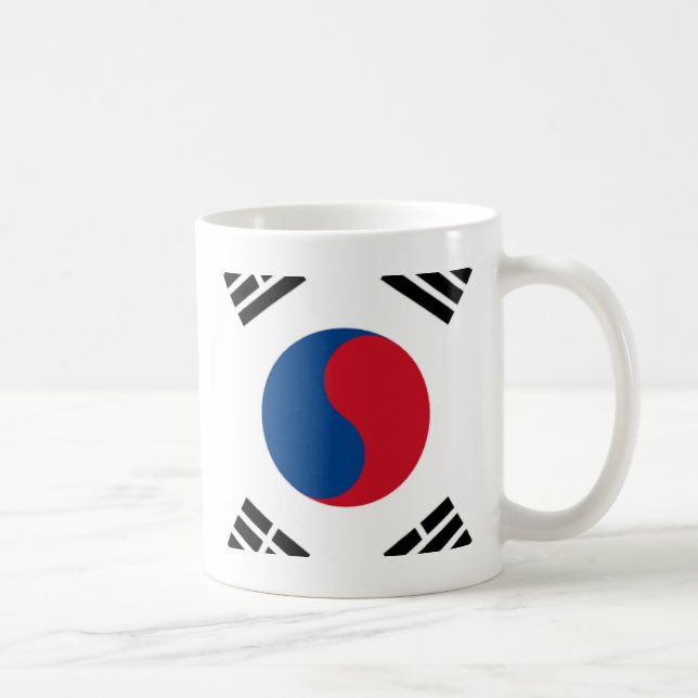 Südkoreanischer Stolz Kaffeetasse (Rechts)
