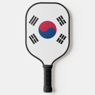 südkoreanisches Flaggenzeichen Pickleball Schläger