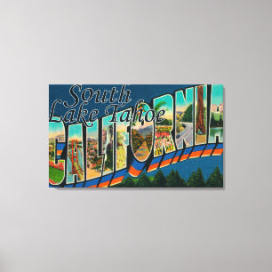 Südlake tahoe, Kalifornien Leinwanddruck