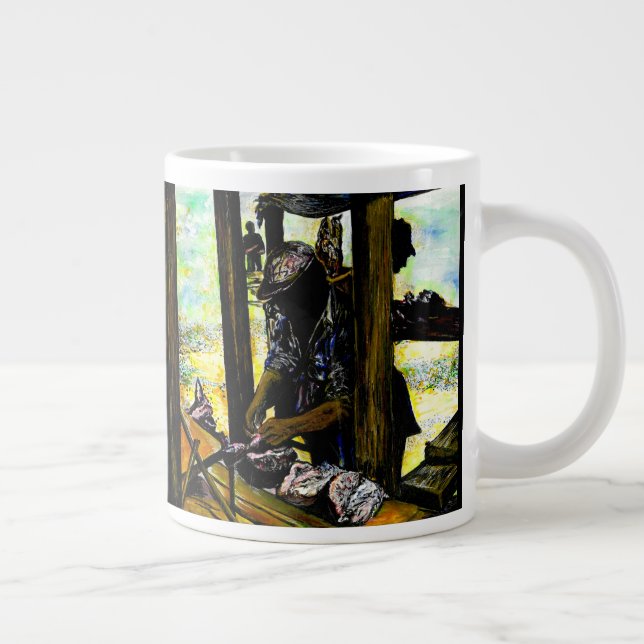 Südlich des Himmels, westlich der Hölle Jumbo-Tasse (Rechts)